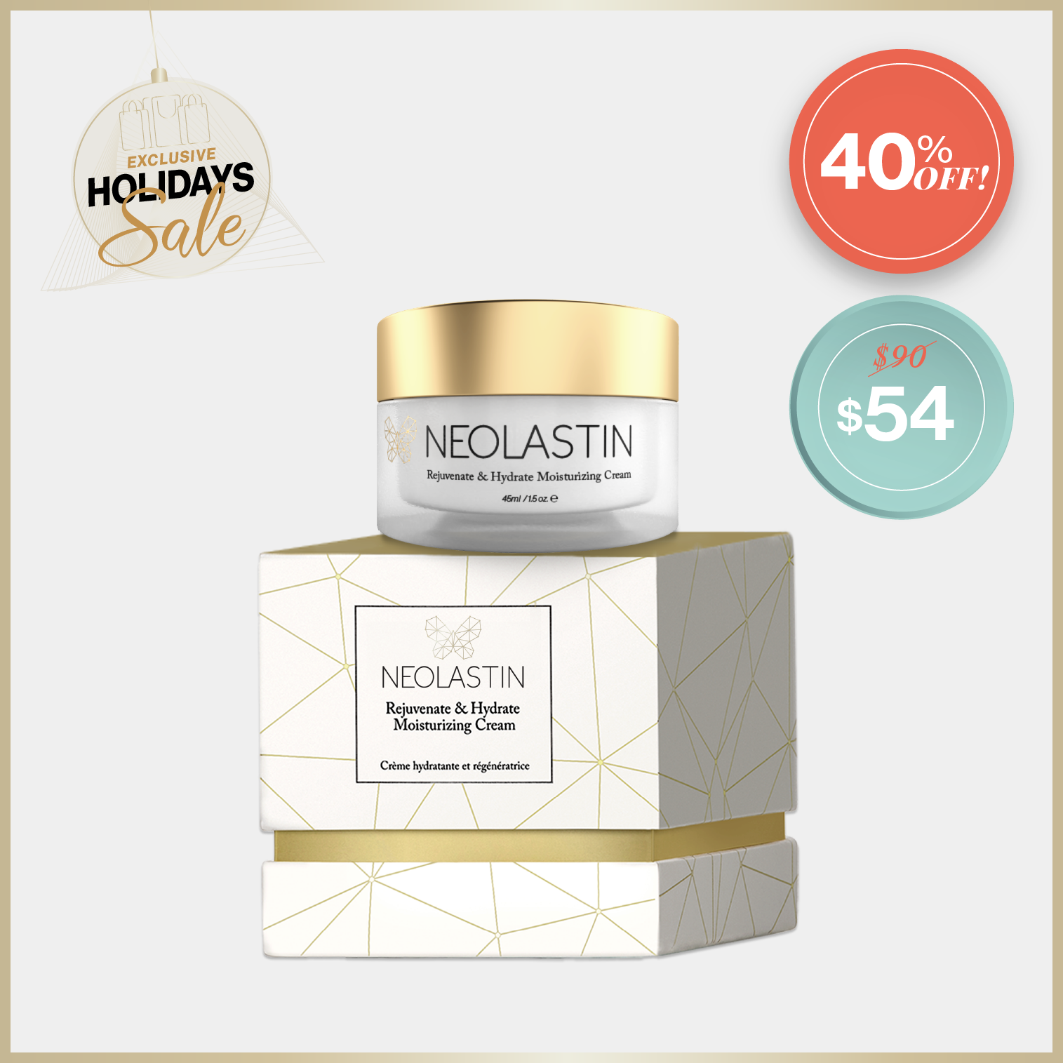 Moisturizer 45 mL HOLIDAY SALE 40% OFF